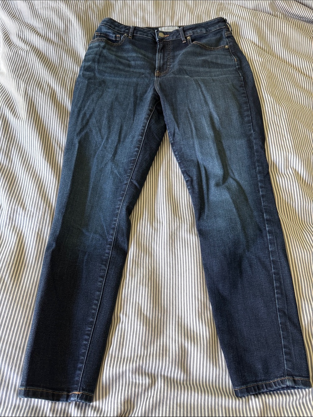 Everlane Curvy High-Rise Skinny Jean Dark Blue Size 31